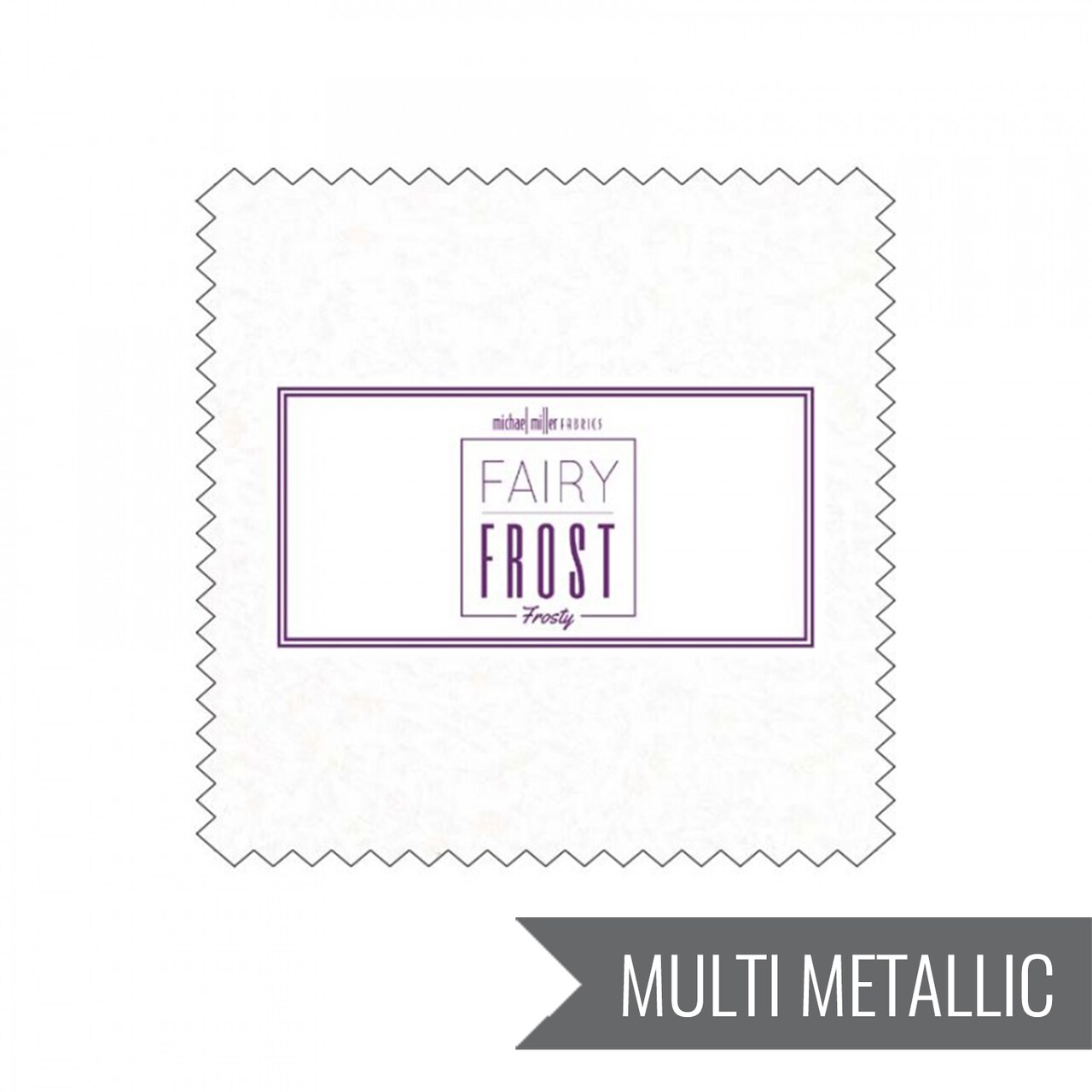 Fairy Frost 5" Square Pack (Charm Pack) in Frosty by Michael Miller for Michael Miller (CHARM0163)